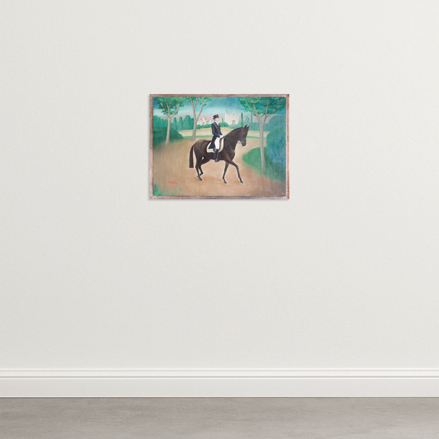 Equestrian Rider in Landscape – Rosa Torras