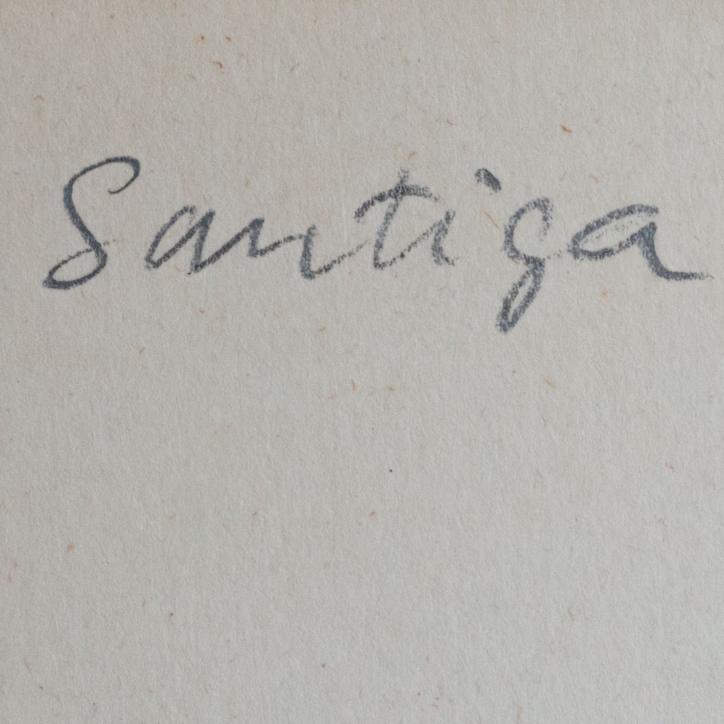 Landscape Study inscribed on reverse “Santiga” – Oil and Mixed Media Painting