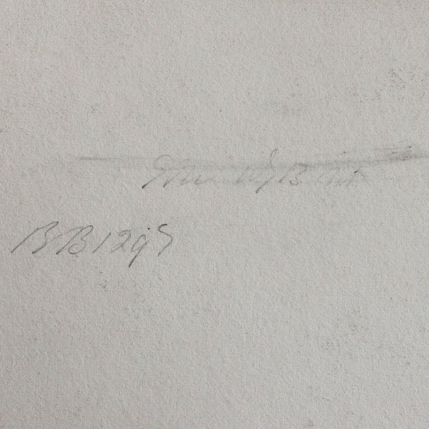 View from Point Hill – J. Ward (inscribed reverse) - Original Pencil Drawing