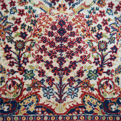 Vintage Hand-Knotted Persian Kerman Rug 255 cm  × 170 cm