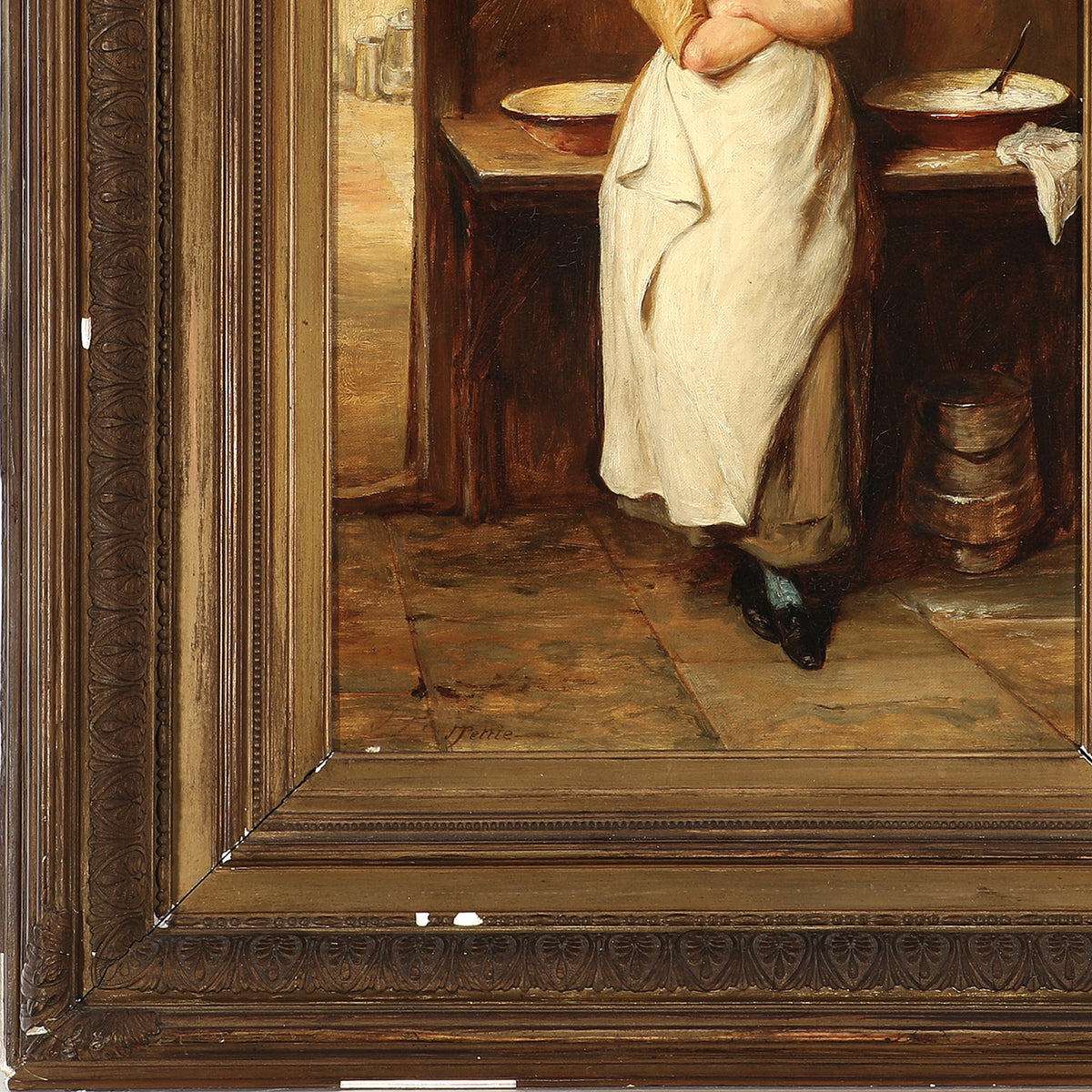 A Victorian Maid - John Pettie