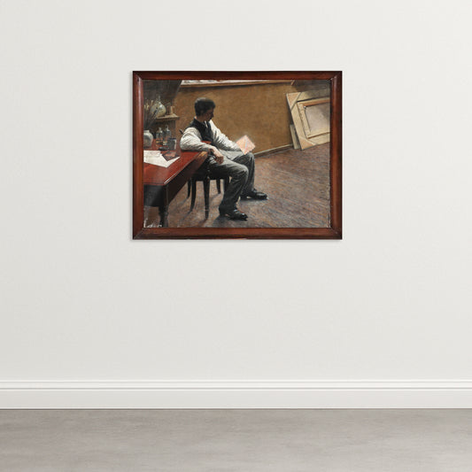 Interior from an Artist's Studio - Attributed to Louis Moe
