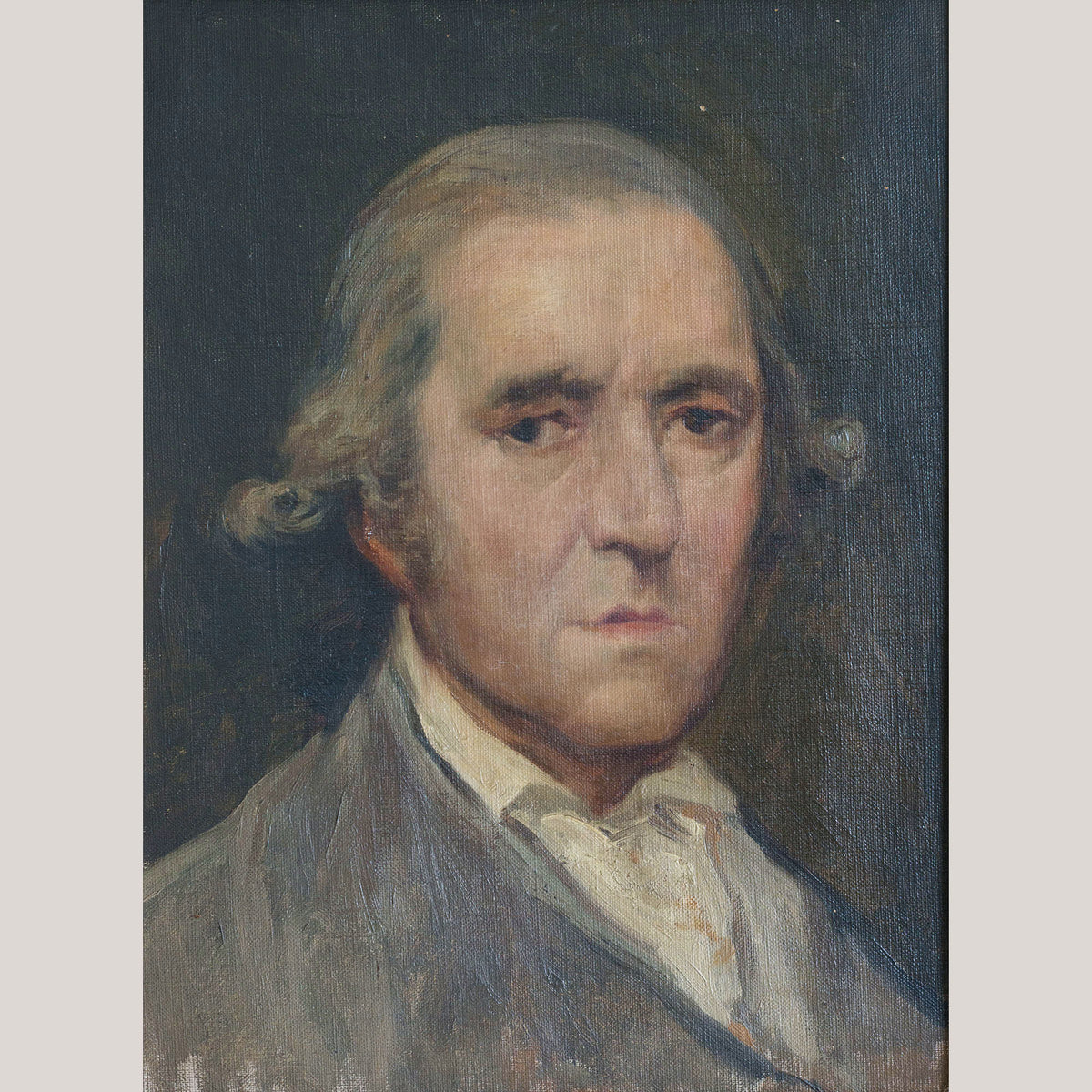Portrait of Francisco Bayeu after Goya — Attributed to Joan Vallhonrat