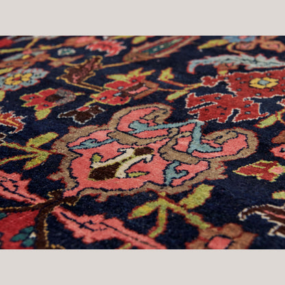 Palace-Size Antique Persian Mashad Rug – 605 cm × 390 cm