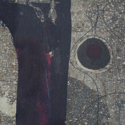 Abstract Composition - Etching and Aquatint on Paper