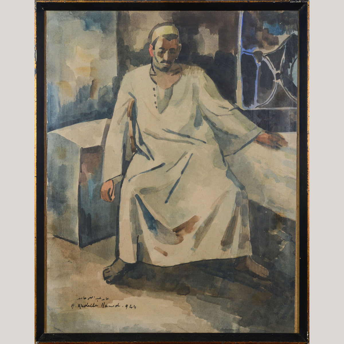 Hamed Abdalla (Egypt, 1917-1985) - Arab gentleman