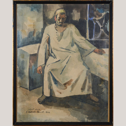 Hamed Abdalla (Egypt, 1917-1985) - Arab gentleman