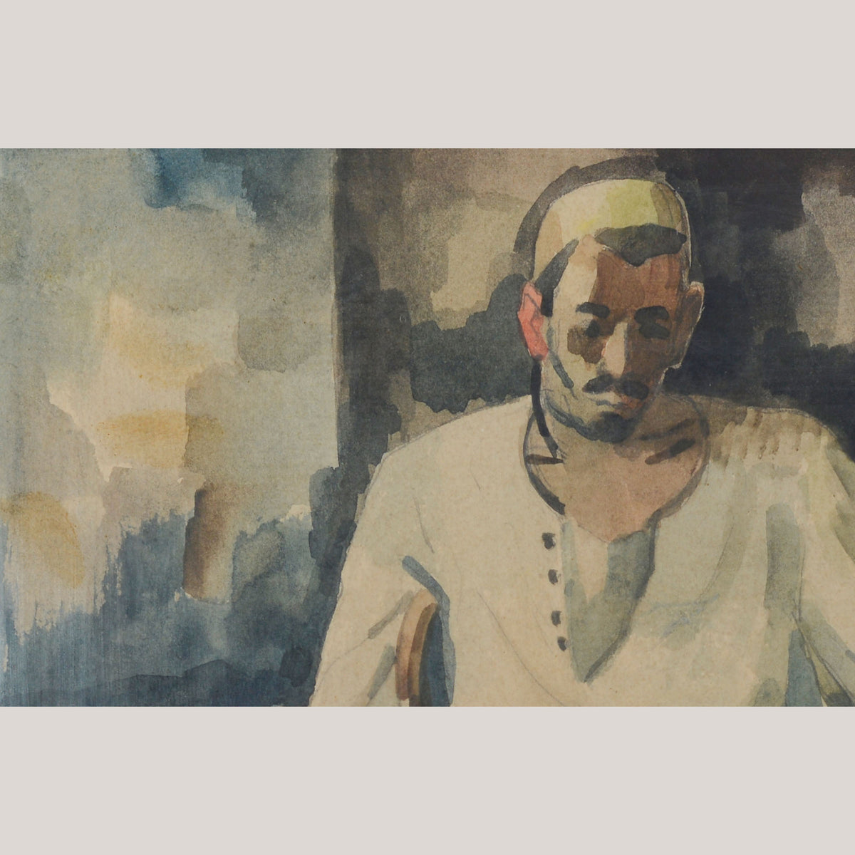 Hamed Abdalla (Egypt, 1917-1985) - Arab gentleman