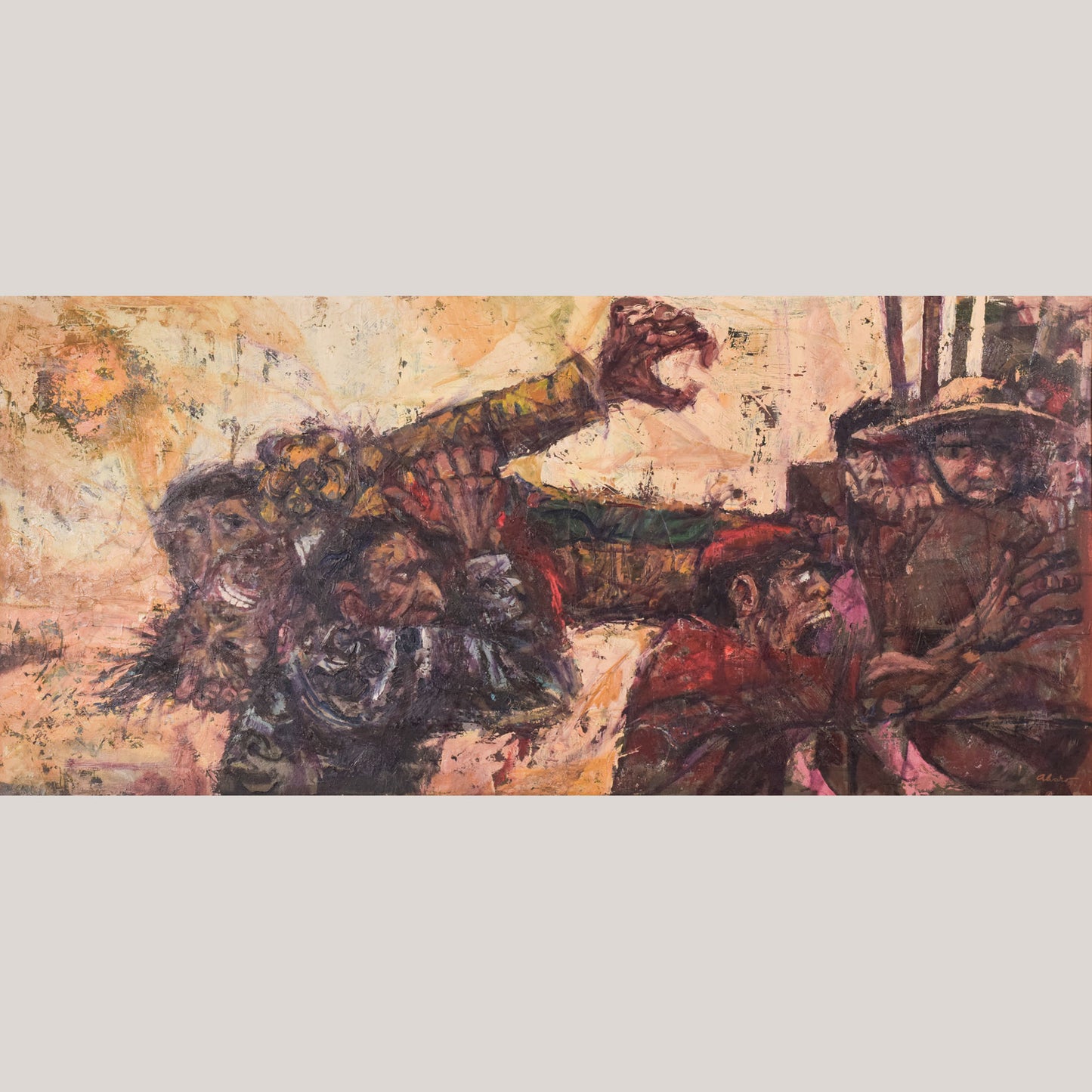 Alvaro - Battle Painting