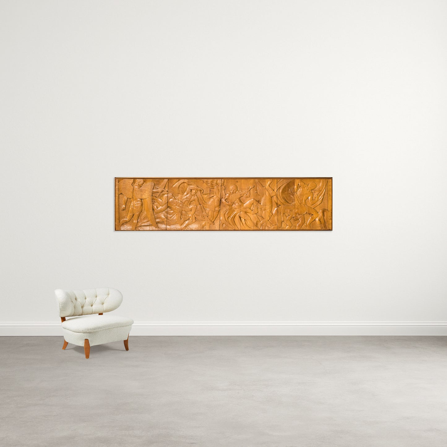 Josep Mundet and Joan Palet - Monumental Carved Panel