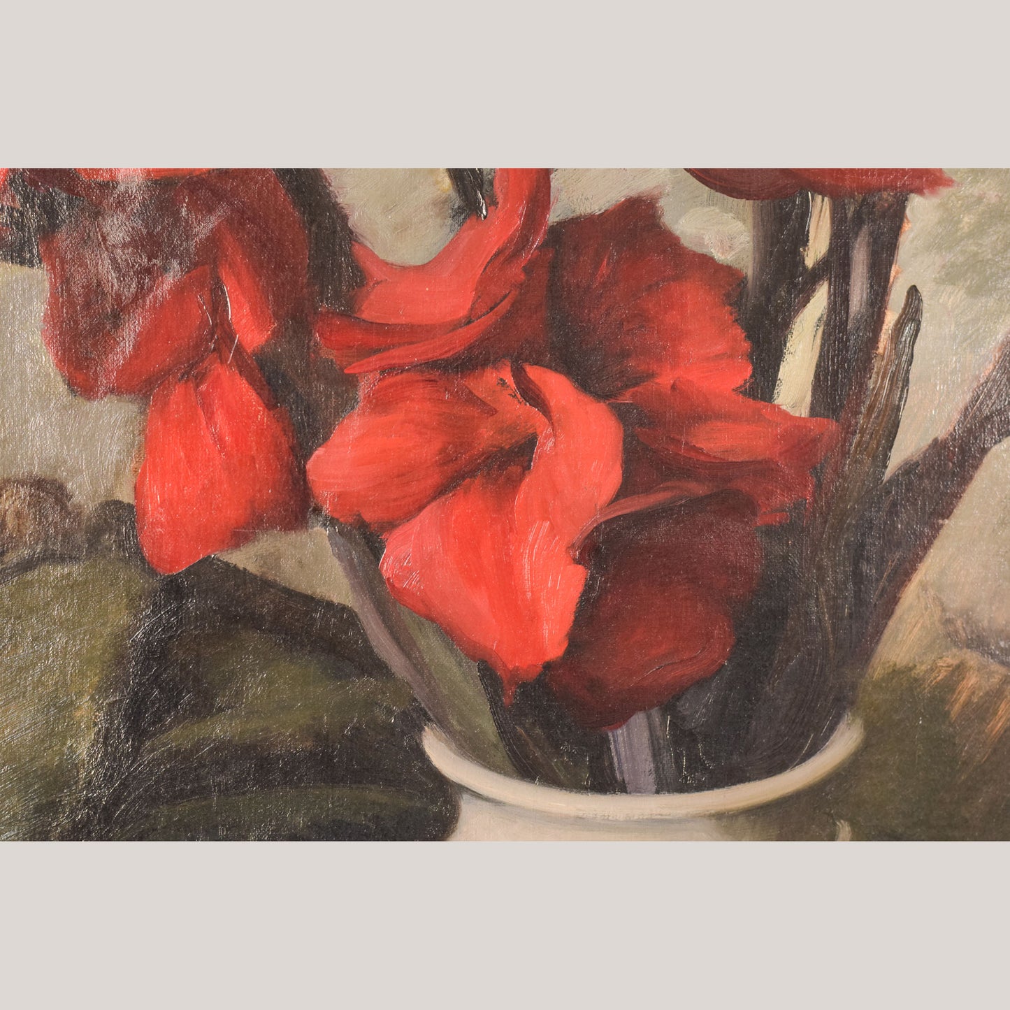 Luis Mutané - Still Life with Gladioli