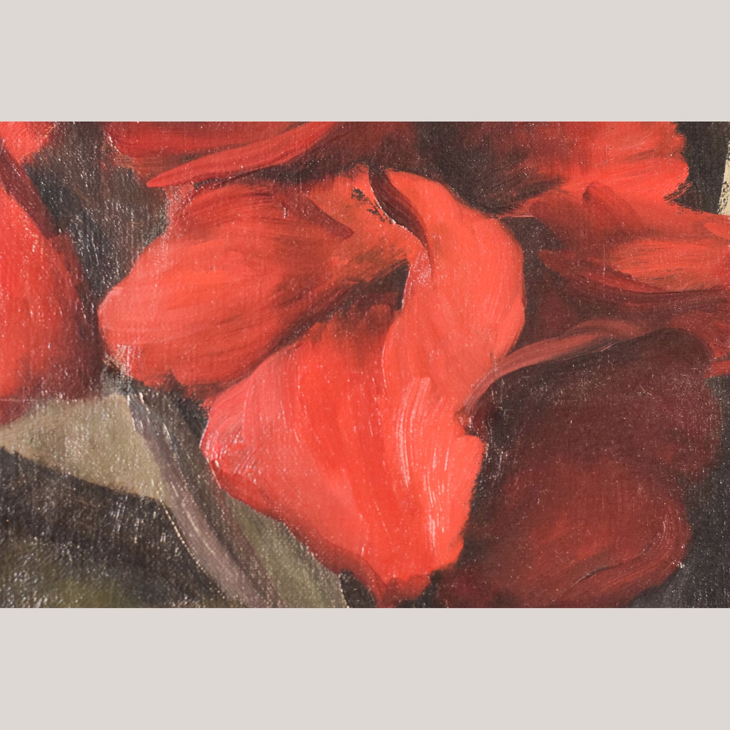 Luis Mutané - Still Life with Gladioli