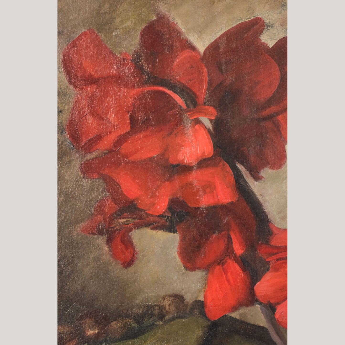 Luis Mutané - Still Life with Gladioli