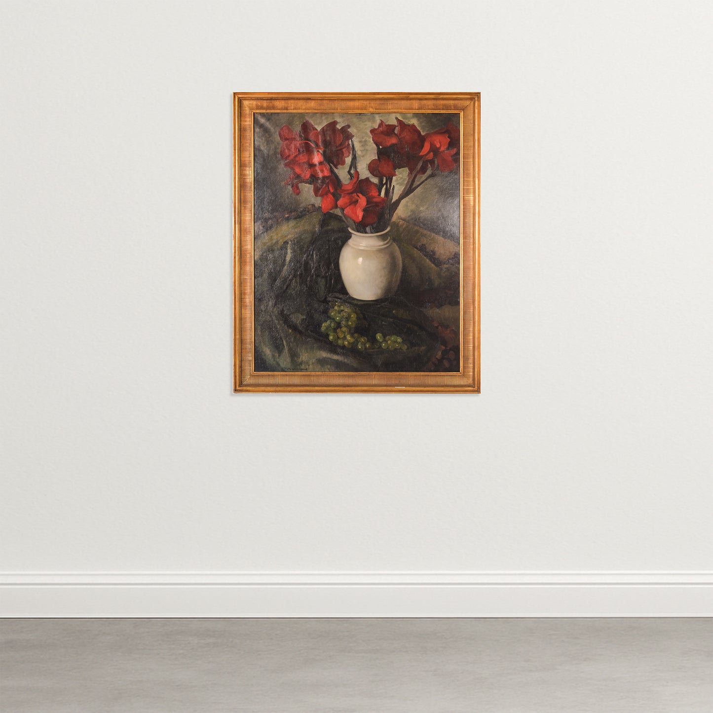 Luis Mutané - Still Life with Gladioli