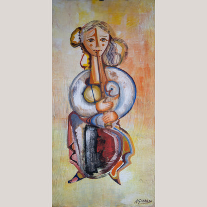 Woman with Flute by Alejandro Giner Marco