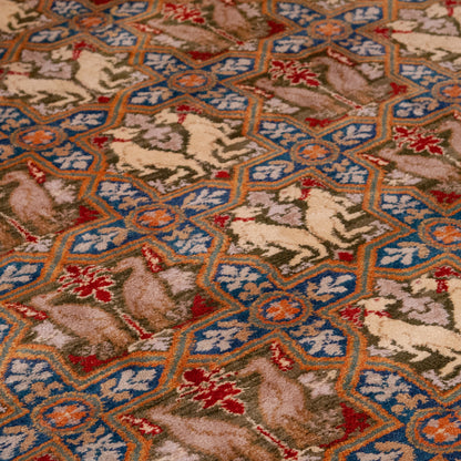 Mythical Animals Field – Spanish Hand-Knotted Wool Rug - 370 cm x 252 cm