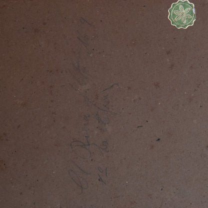 Impressionist Oil – Gypsy Camp Scene – Signed Oil