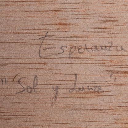 Sol y Luna (Sun and Moon) – Signed, Artist Unidentified