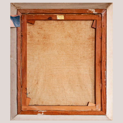 Village Landscape with Trees – Signed - Artist Unidentified