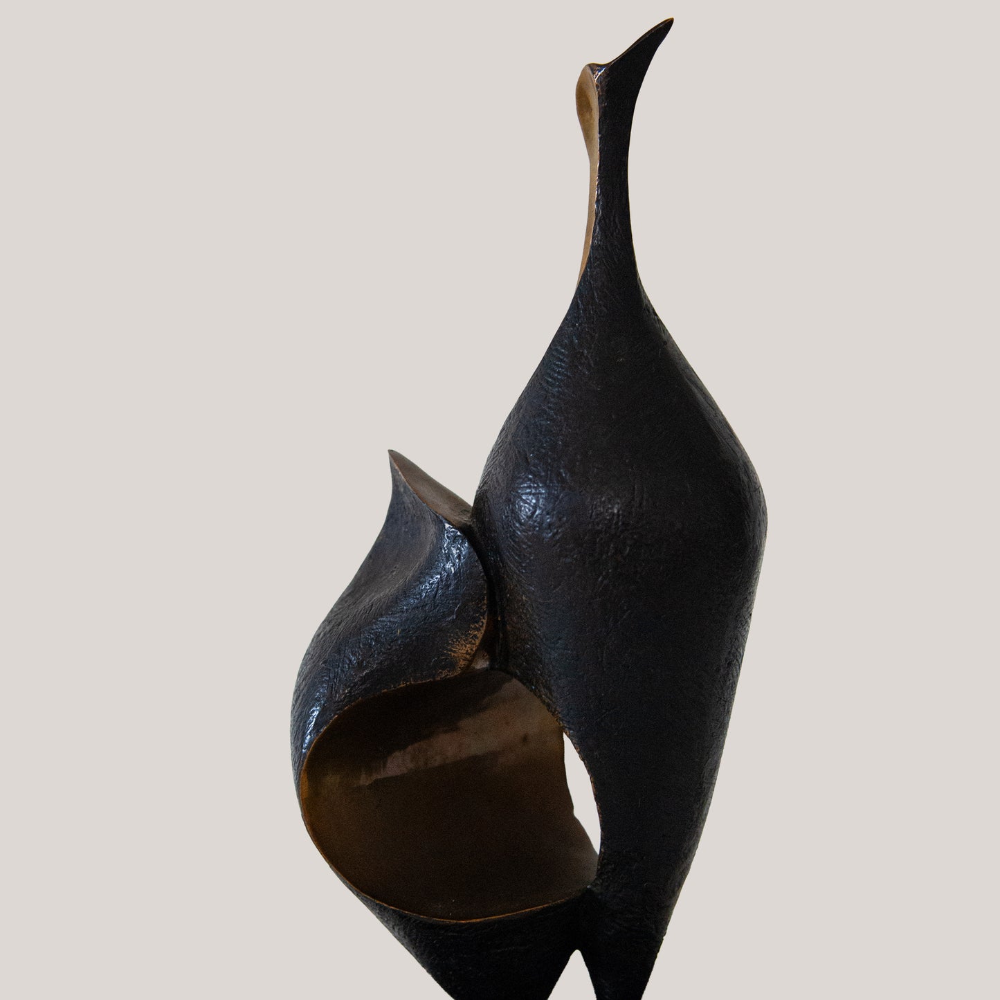 Abstract Bronze Sculpture - Follower of Barbara Hepworth
