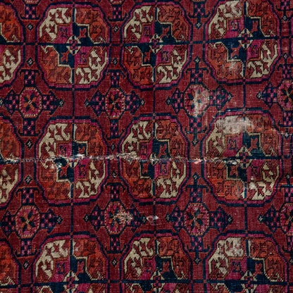 Antique Ersari Beshir Tribal Rug – Hand-Knotted Wool