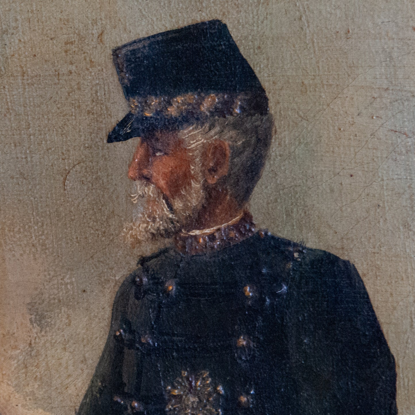 Military Officers on Horseback – Signed J. Cusachs