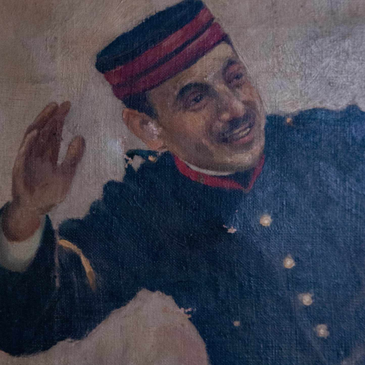 Young Private – Signed J. Cusachs