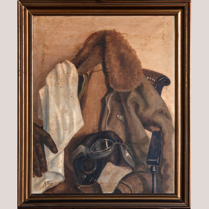 The Aviator Still Life Study by A. Puga (1953)