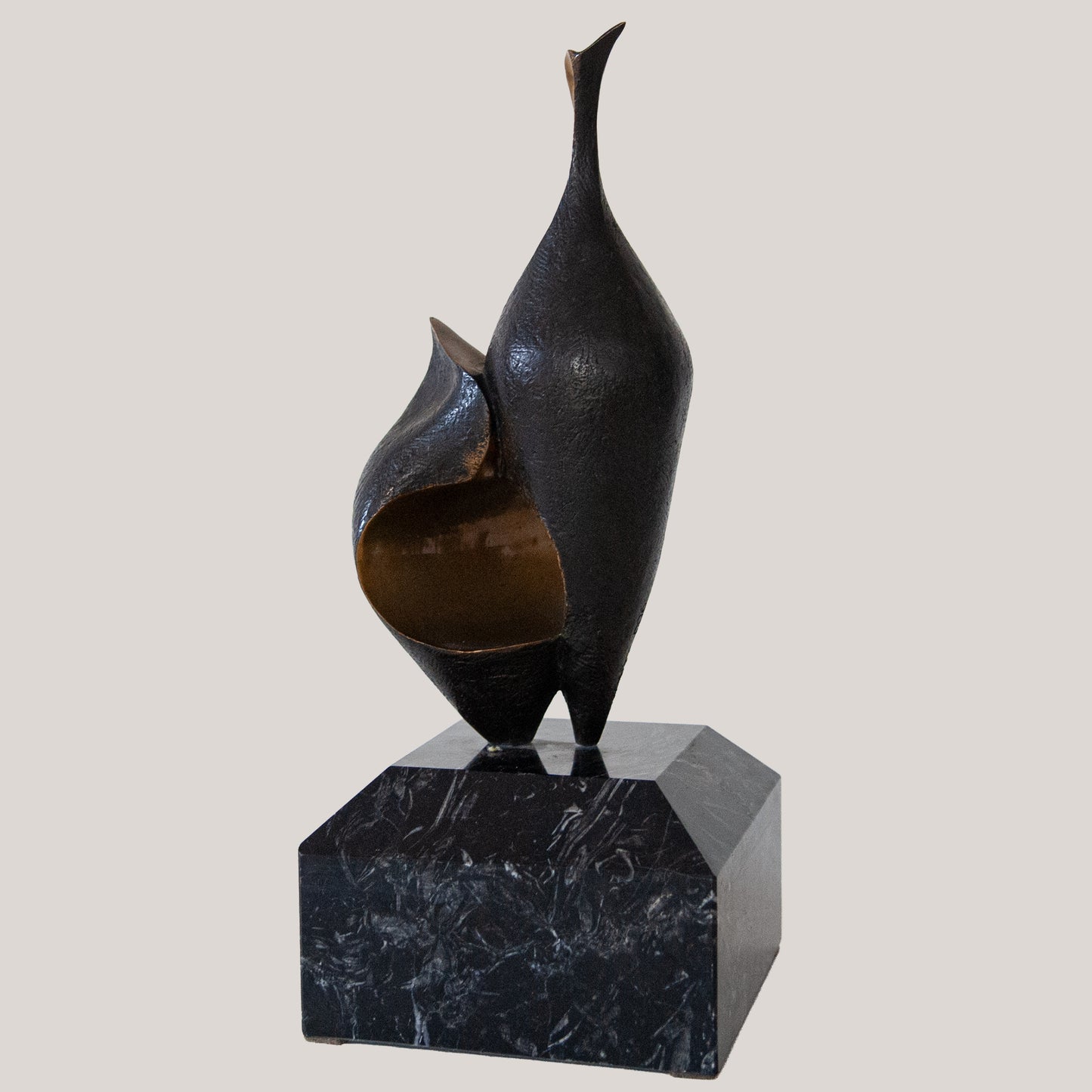 Abstract Bronze Sculpture - Follower of Barbara Hepworth