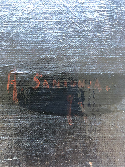 Portrait of a Gentleman – High Quality Oil Sketch on Canvas