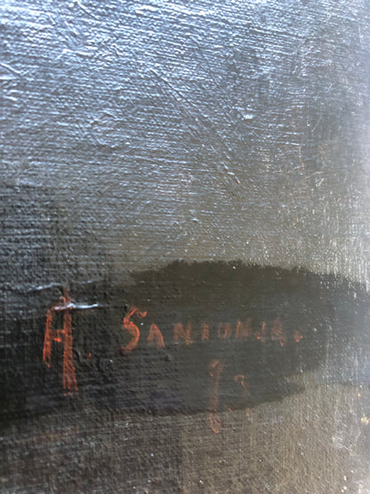 Portrait of a Gentleman – High Quality Oil Sketch on Canvas