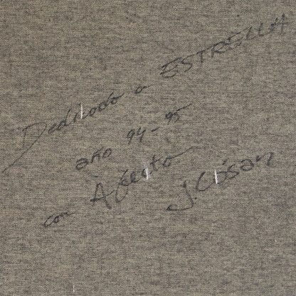 Neo-expressionist female nude –  Oil on Canvas by Jesús López Sánchez