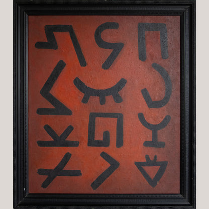 Geometric Abstraction in Red – Manuel Rufi Gibert