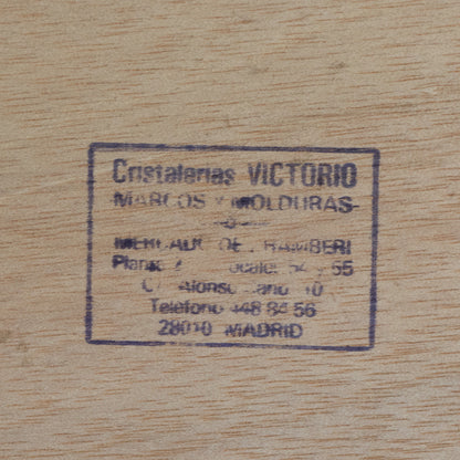 Impressionist Oil on Board – Floral Still Life with Vase