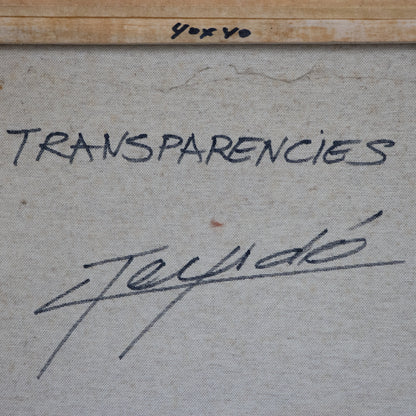 Transparencies – Mediterranean Fishing Boats. Signed Oil on Canvas