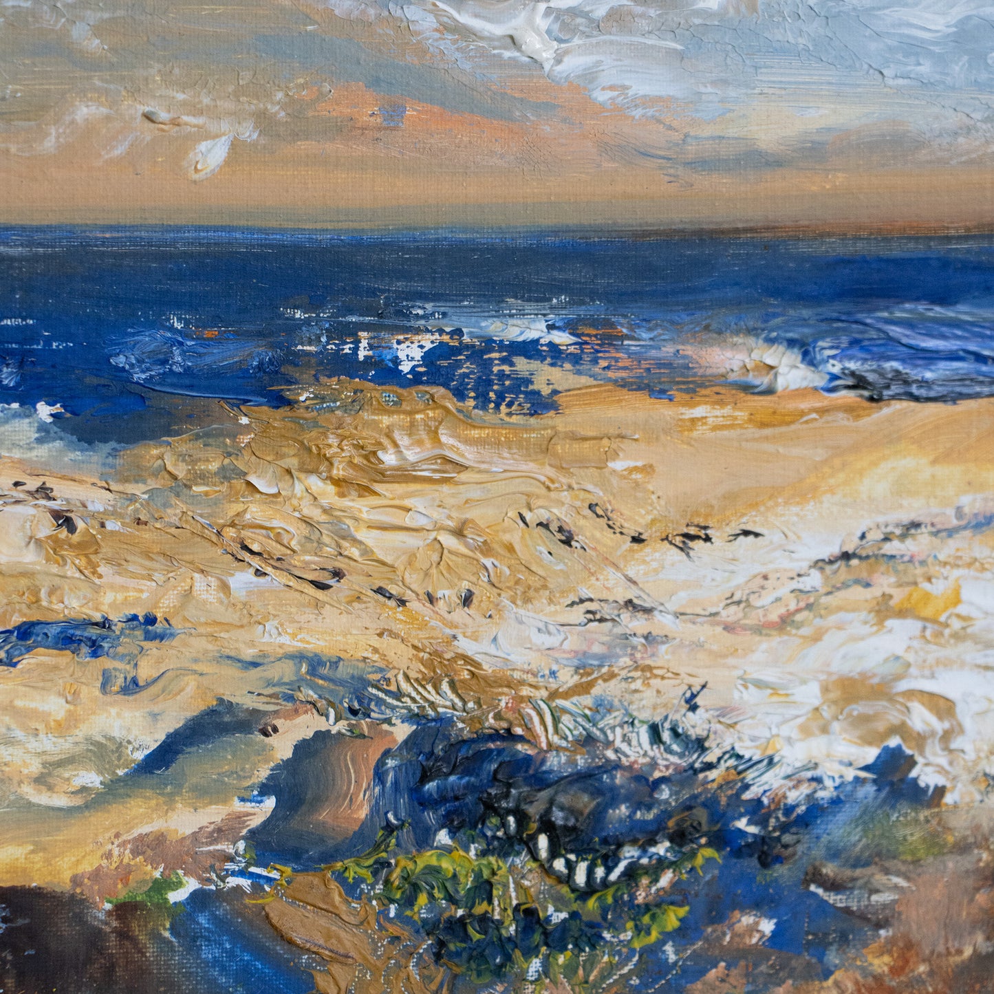 “Una Suave Luz de Cielo” – (“A Soft Light of Sky”) - Ramiro Segrelles – Original Oil on Canvas