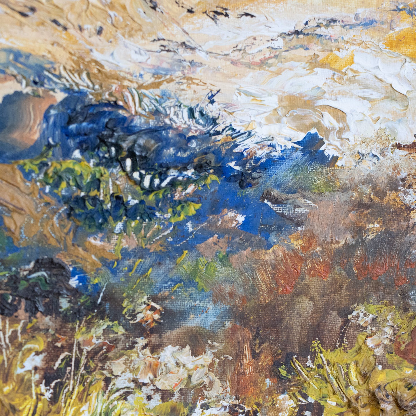 “Una Suave Luz de Cielo” – (“A Soft Light of Sky”) - Ramiro Segrelles – Original Oil on Canvas