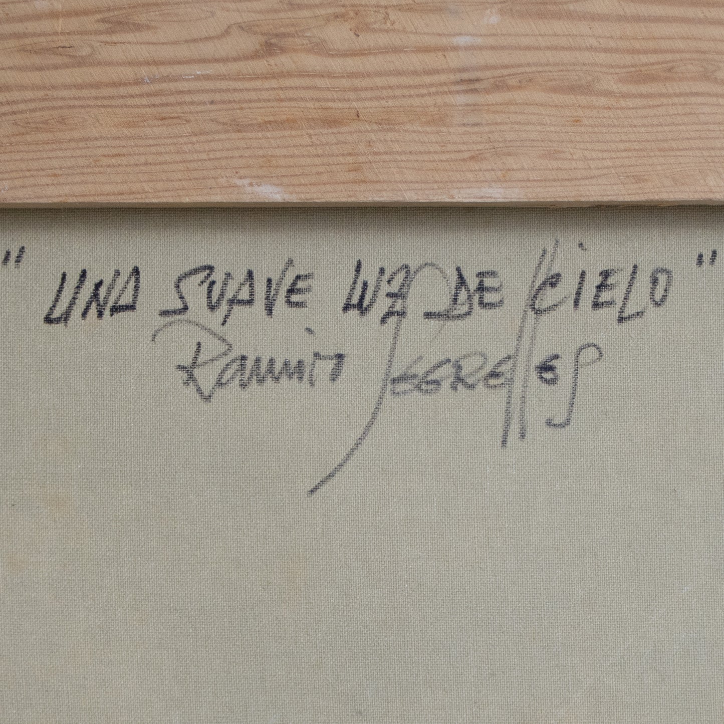 “Una Suave Luz de Cielo” – (“A Soft Light of Sky”) - Ramiro Segrelles – Original Oil on Canvas