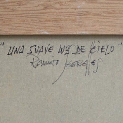 “Una Suave Luz de Cielo” – (“A Soft Light of Sky”) - Ramiro Segrelles – Original Oil on Canvas