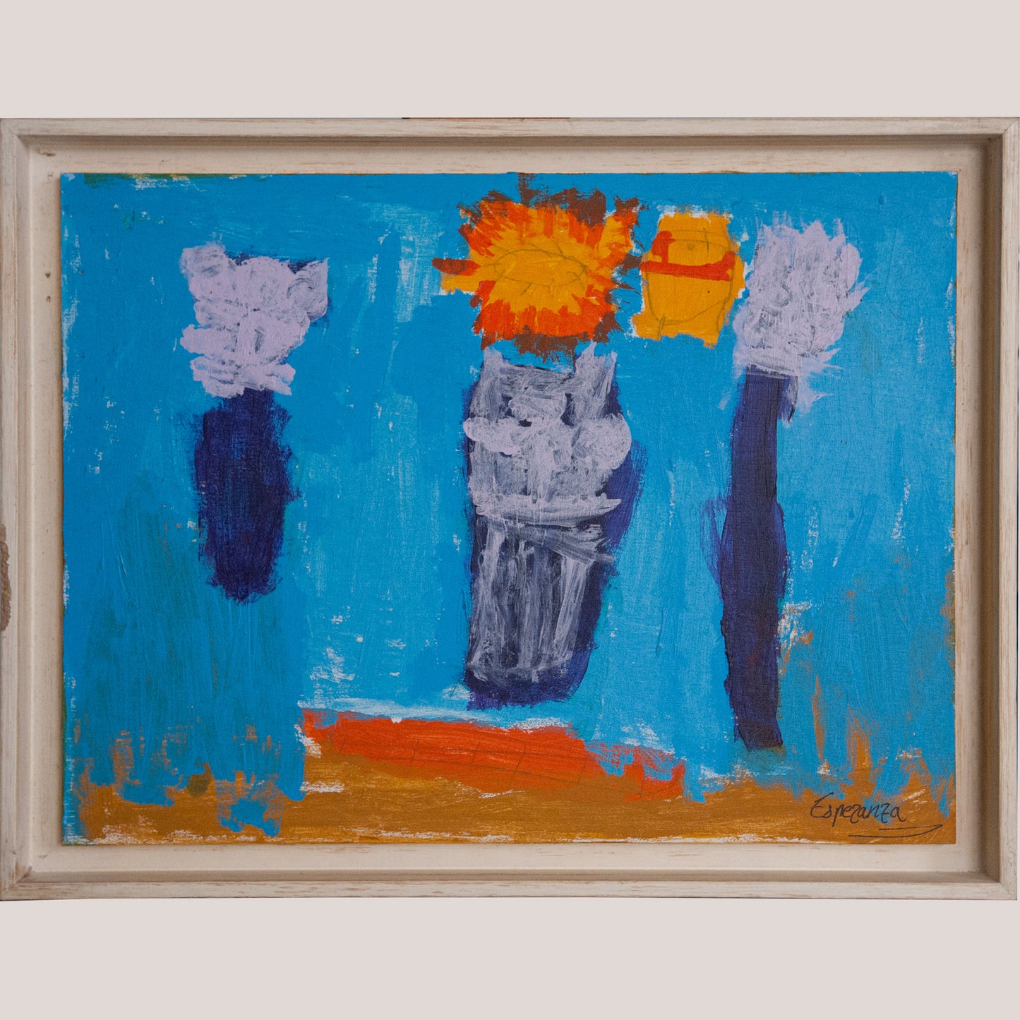 Sol y Luna (Sun and Moon) – Signed, Artist Unidentified