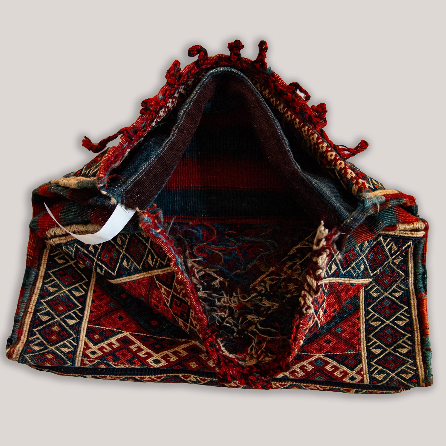 Vintage Shahsavan Saddlebag (Khorjin) – Northwest Persian Tribal Weaving