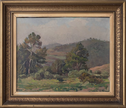 Catalan landscape - Signed framed oil on canvas