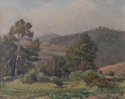 Catalan landscape - Signed framed oil on canvas