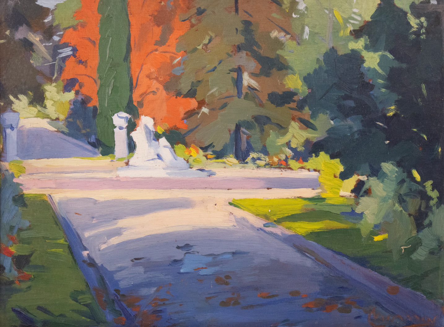 Colourist Study - Autumn Trees