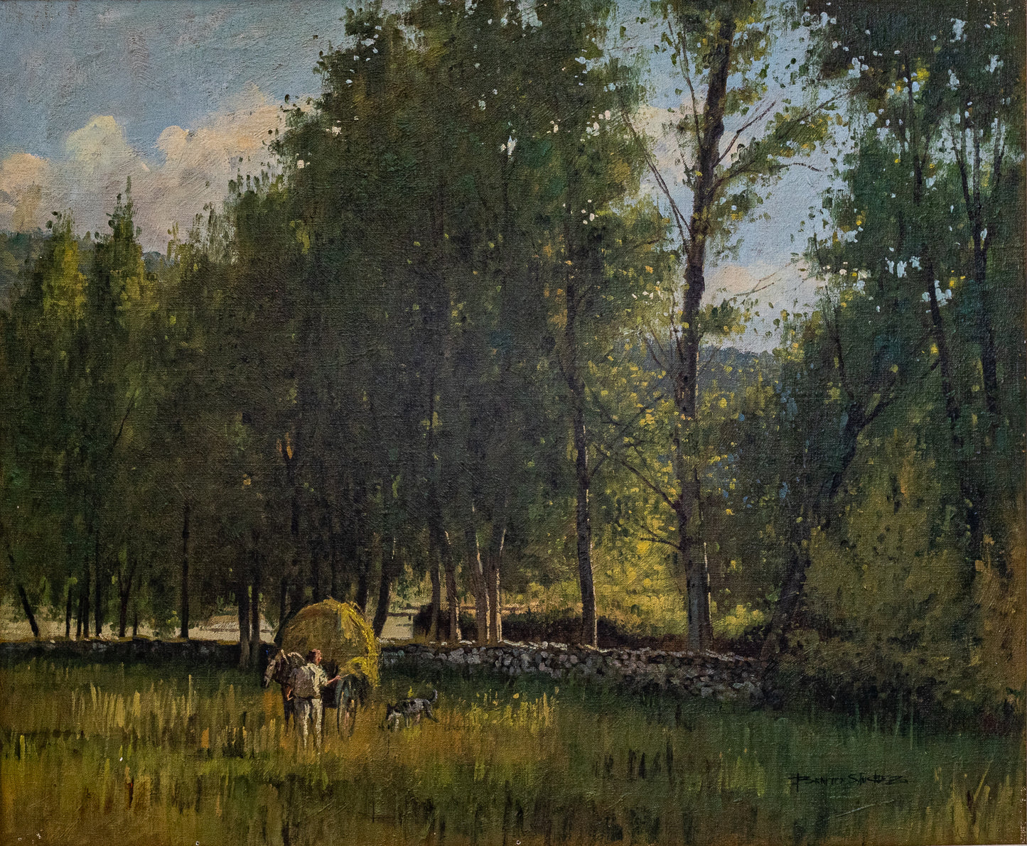 Benito SANCHEZ - Harvesting Hay