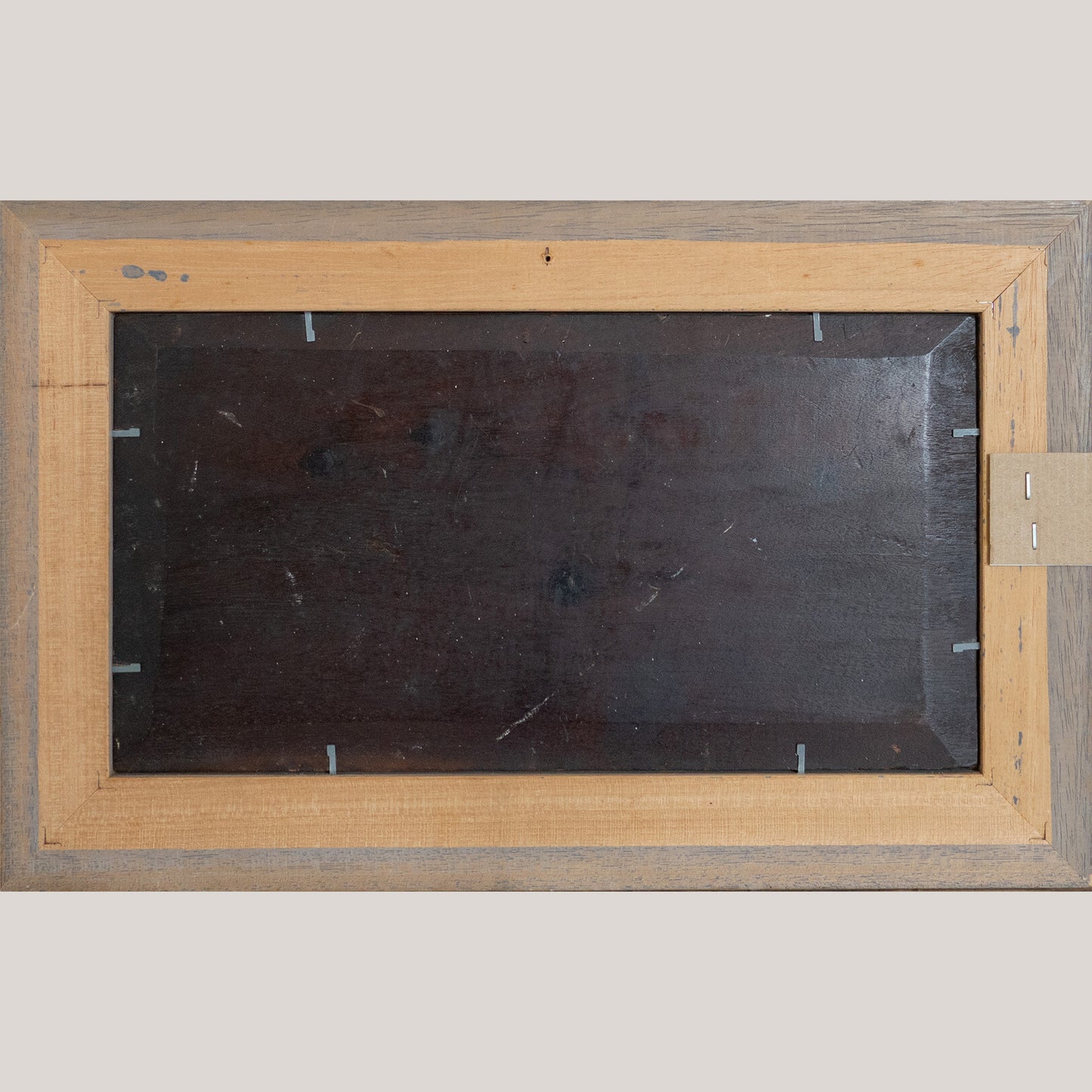 Landscape with Shepherd and Sheep – 19th Century Oil on Panel