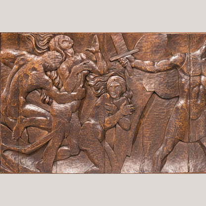 Josep Mundet and Joan Palet - Monumental Carved Panel