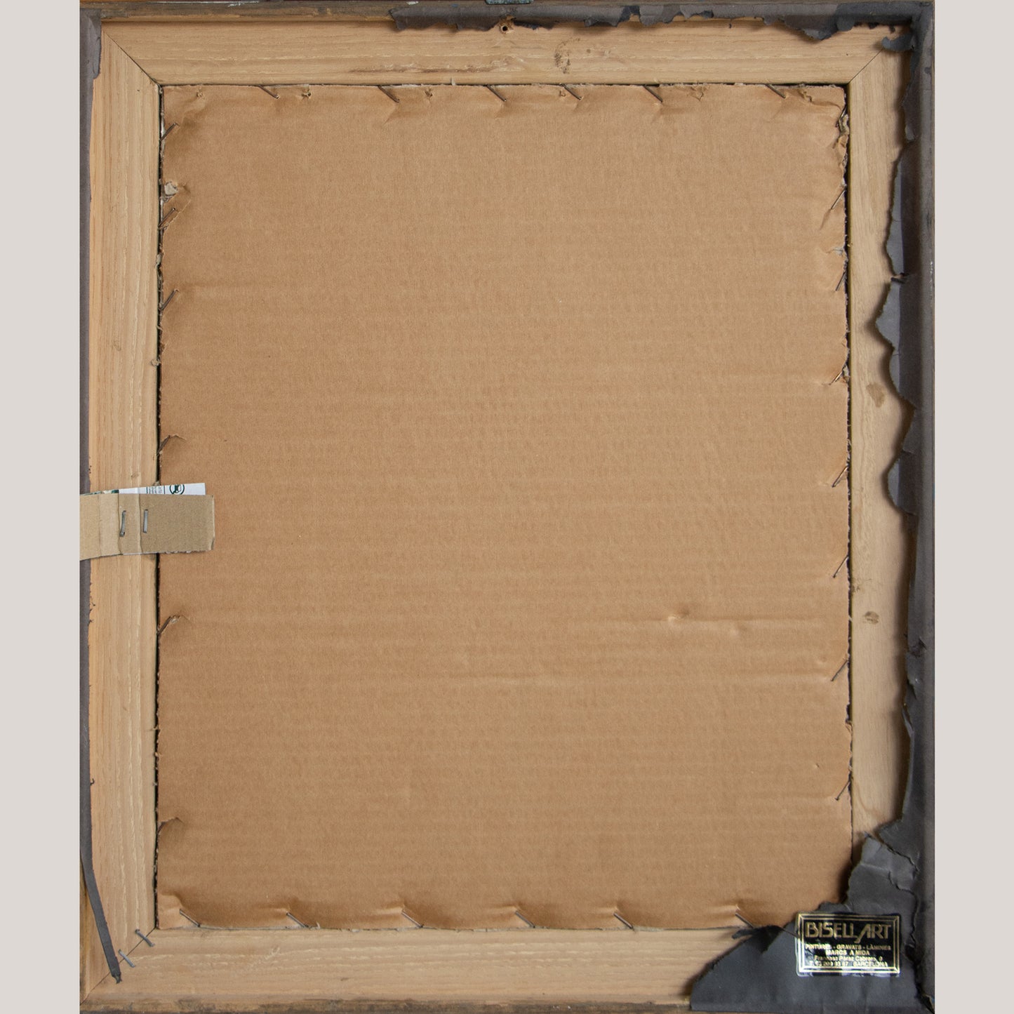 Surreal Architectural Composition – Original Pen and Ink Drawing (1961)