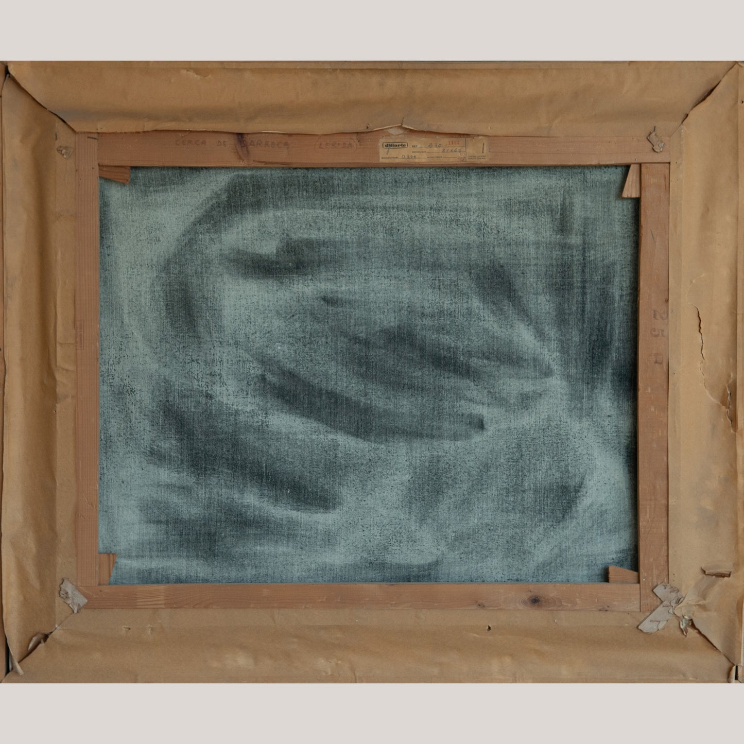 Cerca de Sarroca – Landscape Painting - Escola d’Olot post-war abstraction