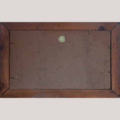 Impressionist Oil – Gypsy Camp Scene – Signed Oil